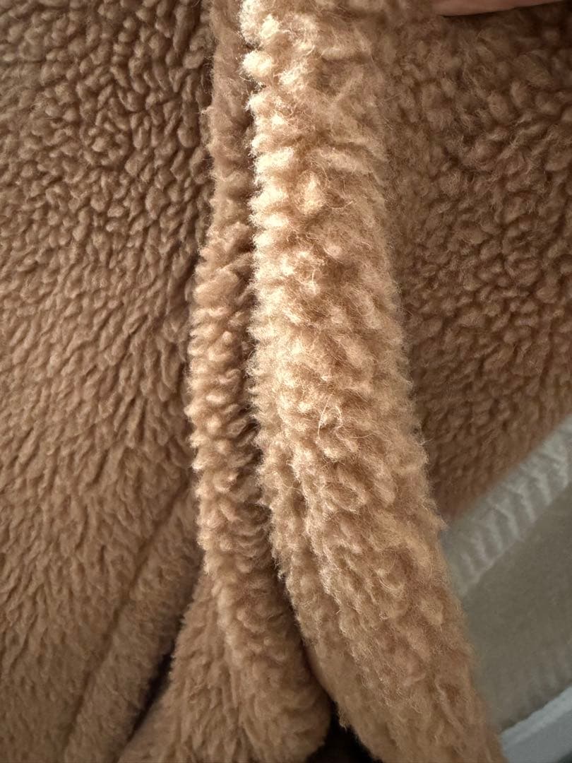 MaxMara テディベア　キャメル　ポンチョ　ケープ　コート