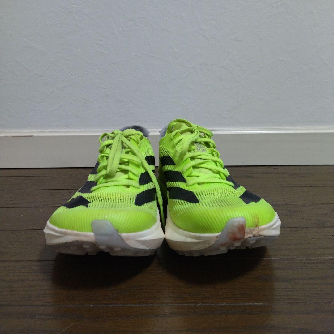 adidas adizero アバンチ　グリーン 25センチ