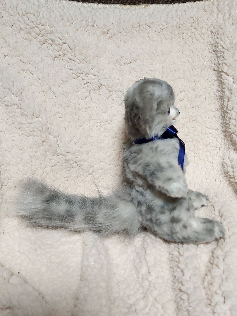 らずり　アートドール　ユキヒョウさん　冬の幻獣