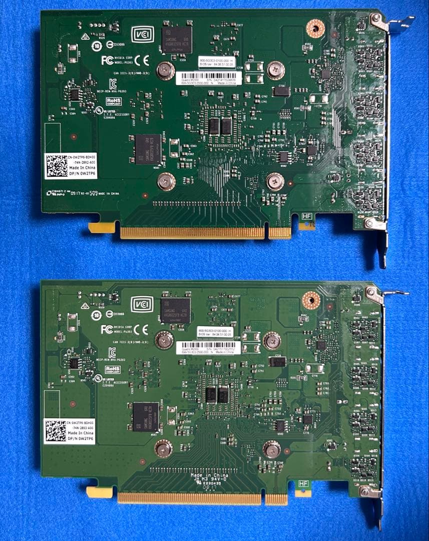 正常動作品 NVIDIA Quadro M2000 x2枚セット