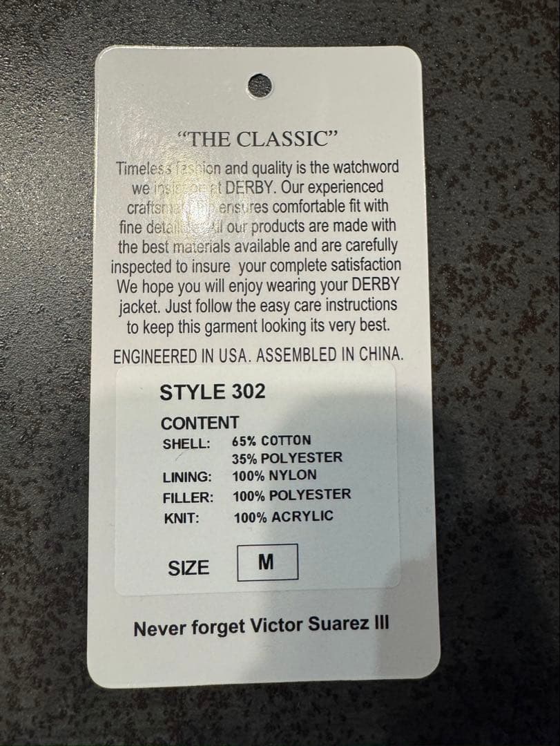 ダービーオブサンフランシスコ　ダービーベスト　ブラック×ゴールド　M