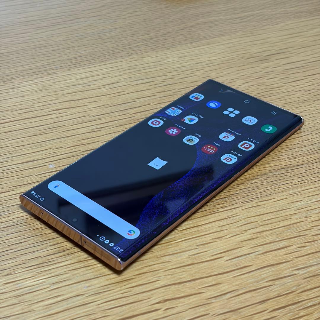 34570 Samsung Galaxy note20ultra SIMフリー