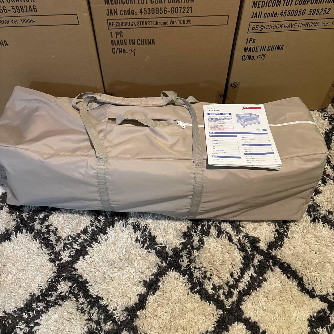 美品 アップリカ COCONEL ココネルエアー ベビーベッド 66041