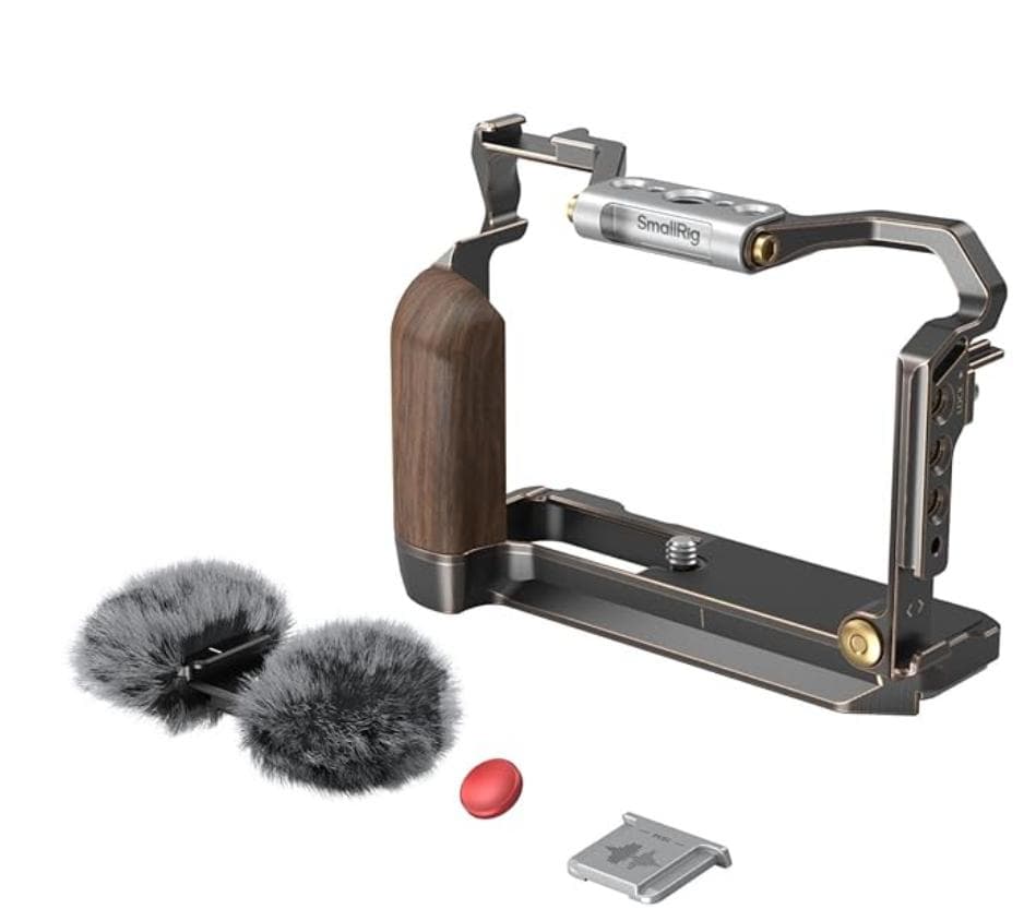 【美品】FUJIFILM X-M5 [ボディ ブラック]リグ付き