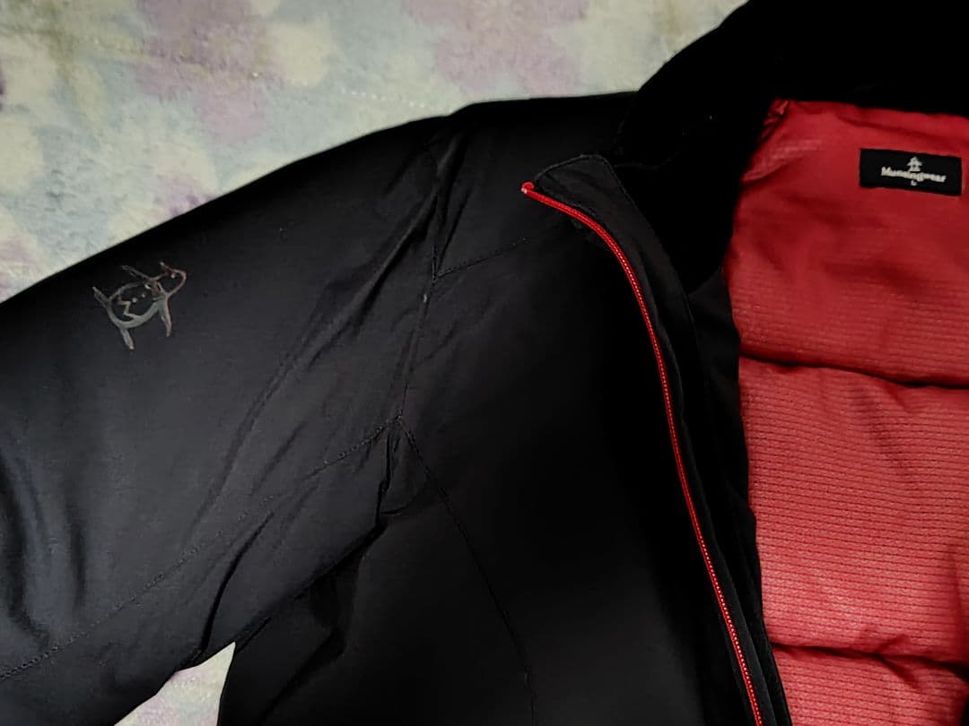 マンシングウェアダウンジャケットネイビーLサイズ