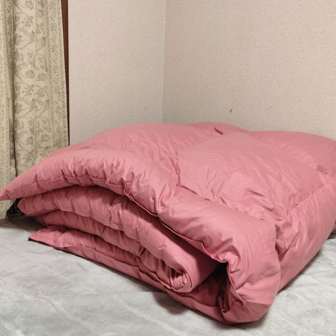 【未使用品】羽毛布団　ダブル　ダウン　スモールフェザー　190×210センチ