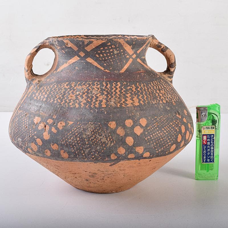 タイ古陶磁　バンチェン土器　アンダーソン土器　双耳壷　M　R7982