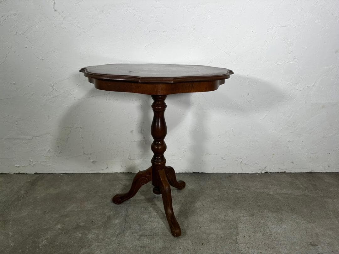 『イタリア製』サイドテーブル ナイトテーブル 花台 飾台 飾り台 RWcen36