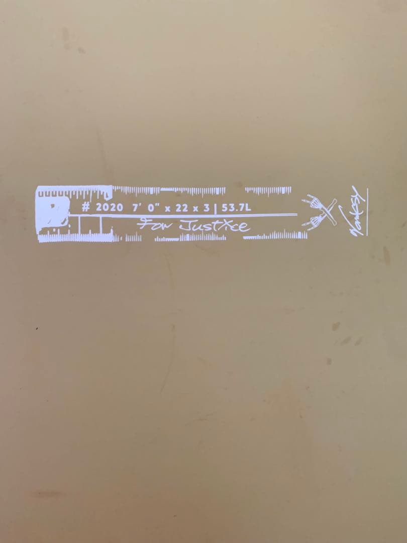 　ジャスティスサーフボード MID クロコダイル 7'0\"