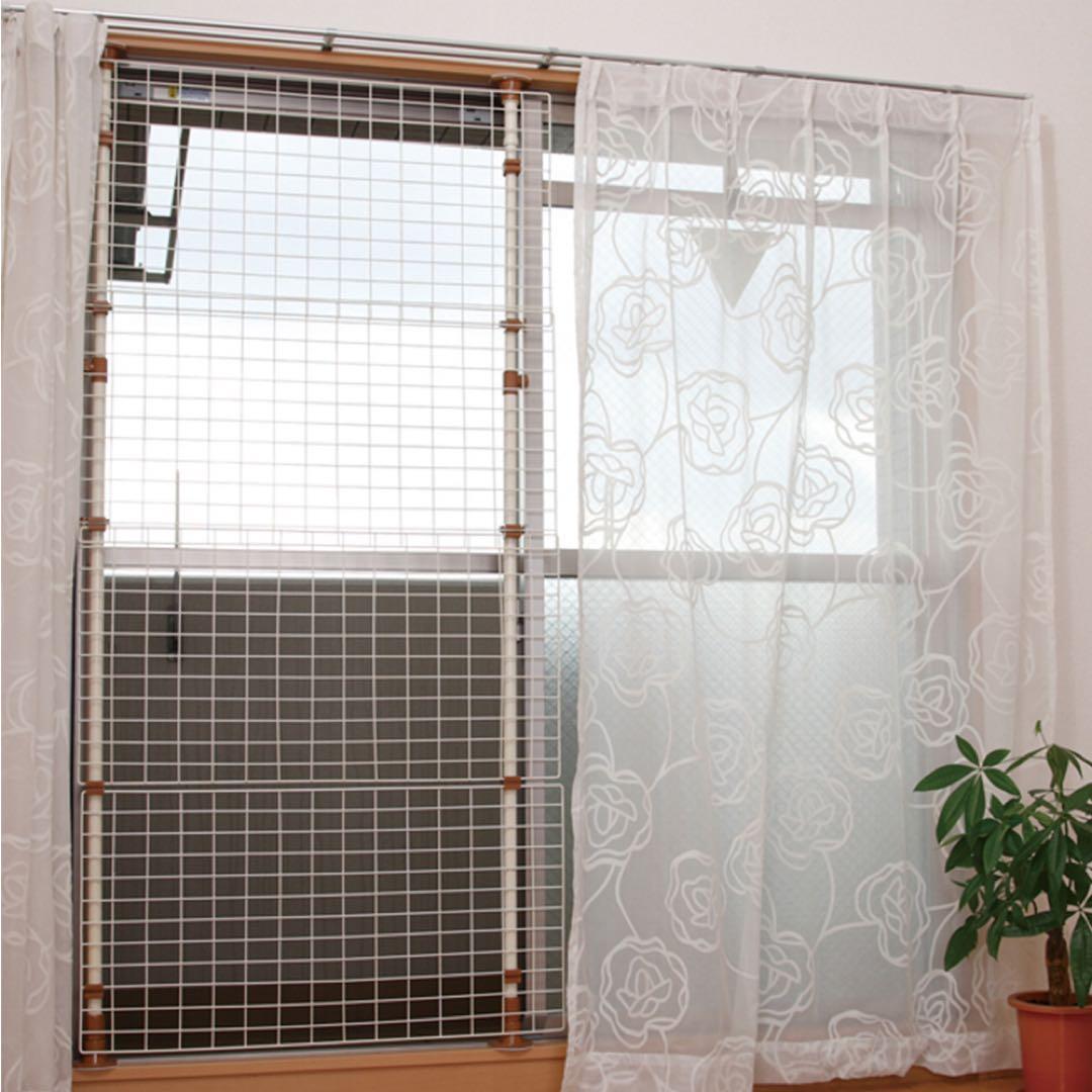 ⭐︎未使用⭐︎猫網戸脱走防止フェンスＳ　　マルカン　ニャンタクラブ