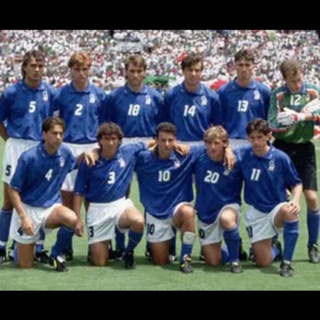 【XL】希少1994ワールドカップ USA イタリア代表 ディアドラ バッジョ