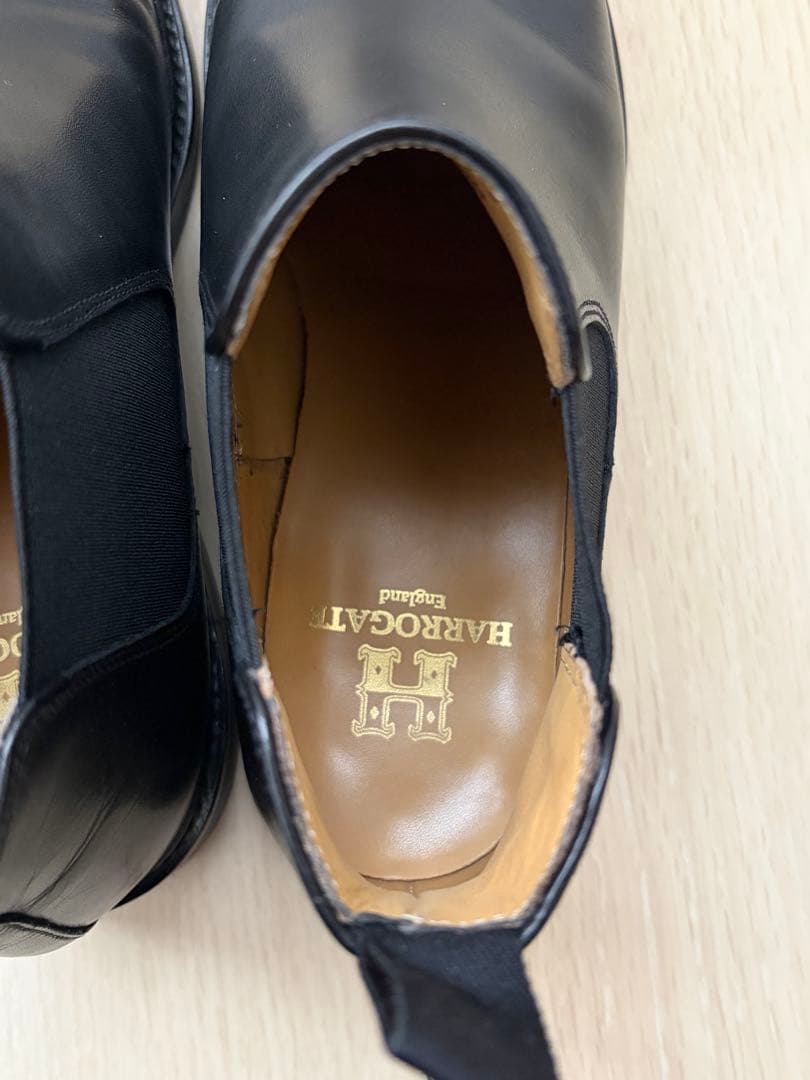 ※ラフ　HARROGATE CAMDEN サイドゴアブーツ