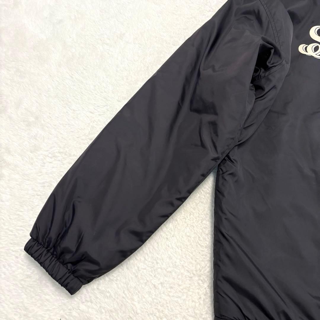 美品 SCHOTT ショット コーチジャケット 裏ボア L ブラック