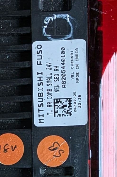 三菱 ふそう 新型スーパーグレート led テールランプタイプS 左右セット