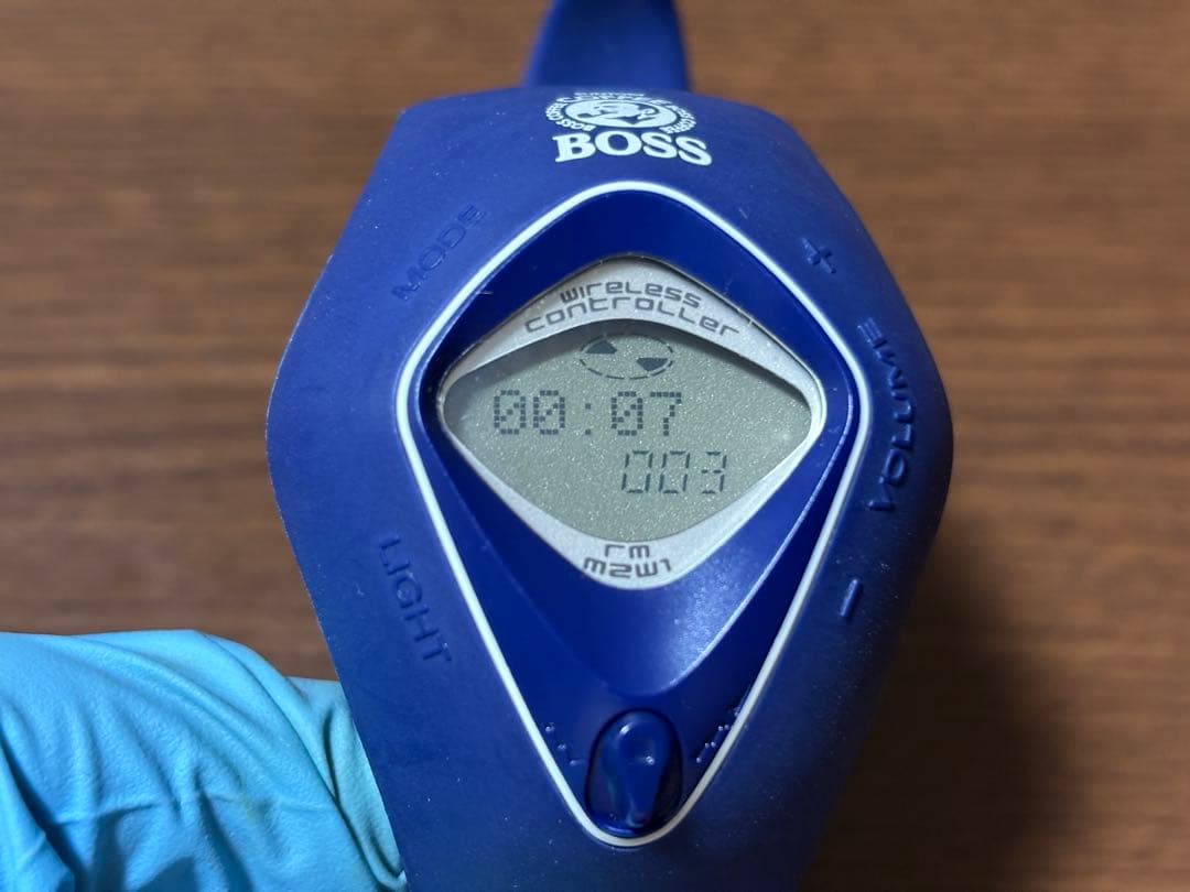 SONY MDウォークマン MZ-E7W BOSS仕様 傷あり 読み込み確認済み