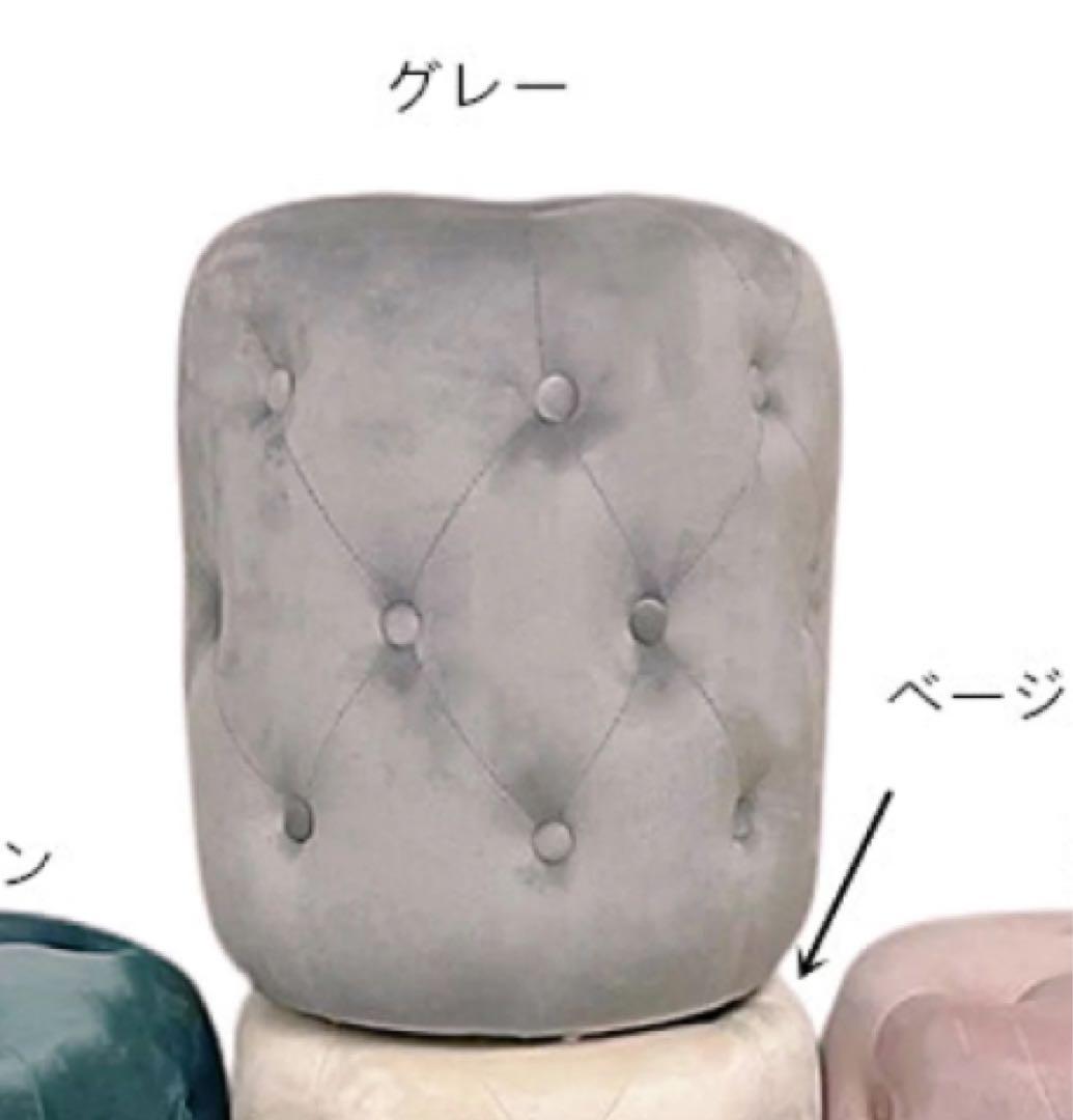 オシャレドレッサー グレー デスク引き出し1杯LEDミラー