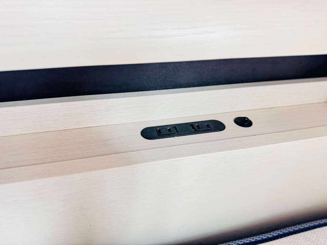 ニトリ ダブルベッドフレーム コンセントライト付き