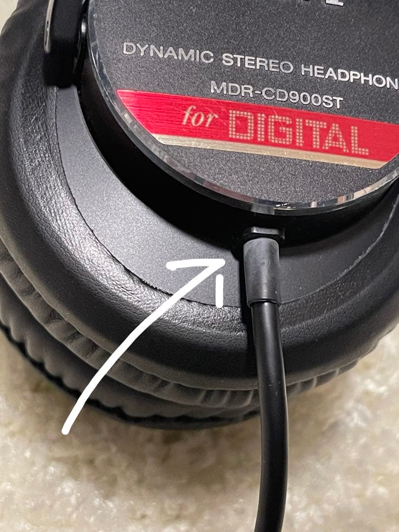 Sony MDR-CD900ST 有線ヘッドホン