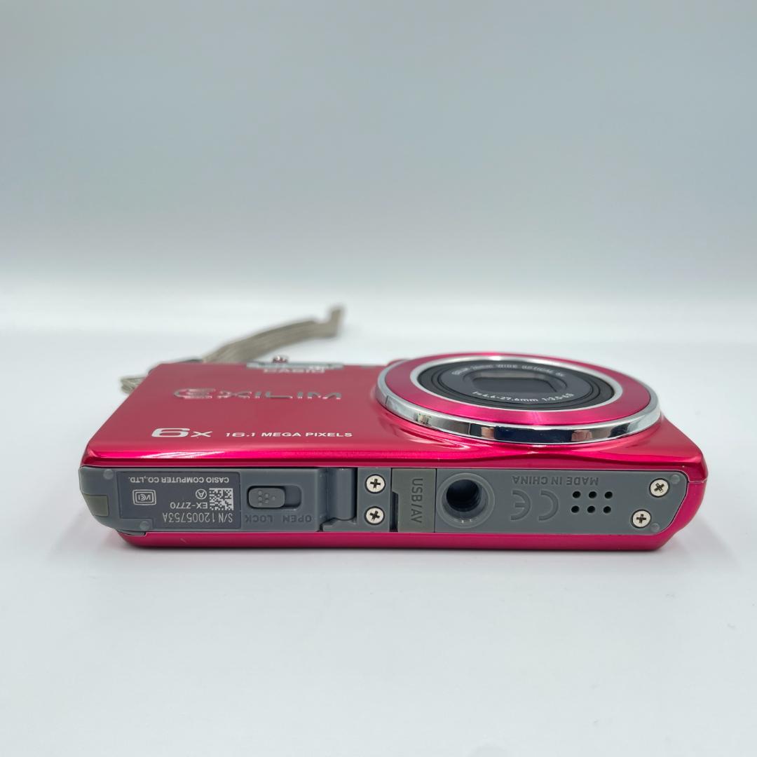 【動作品・転送特典無料あり】CASIO EXILIM EX-Z770 PINK