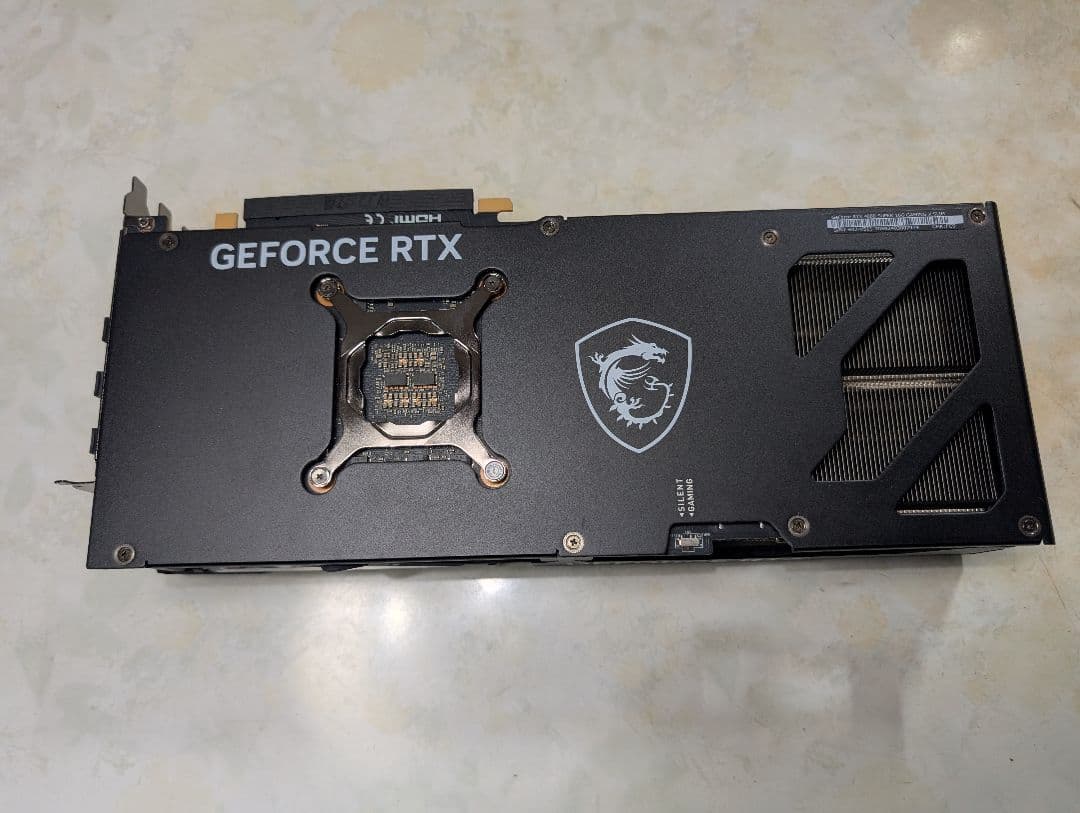 グラフィックボード・グラボ・ビデオカード MSI GEFORCE RTX 4080 SUPER GAMING X SLIM