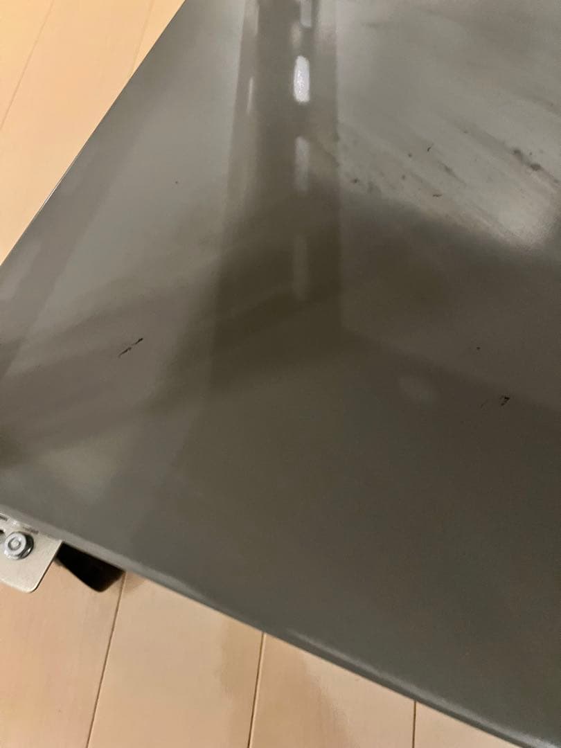 工業用 スチール シェルフ スリム(W610) 4段 D450 d&d② 無印