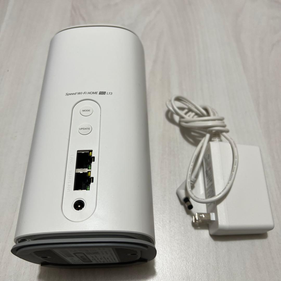 speed Wi-Fi HOM 5G L13 ホームルーター