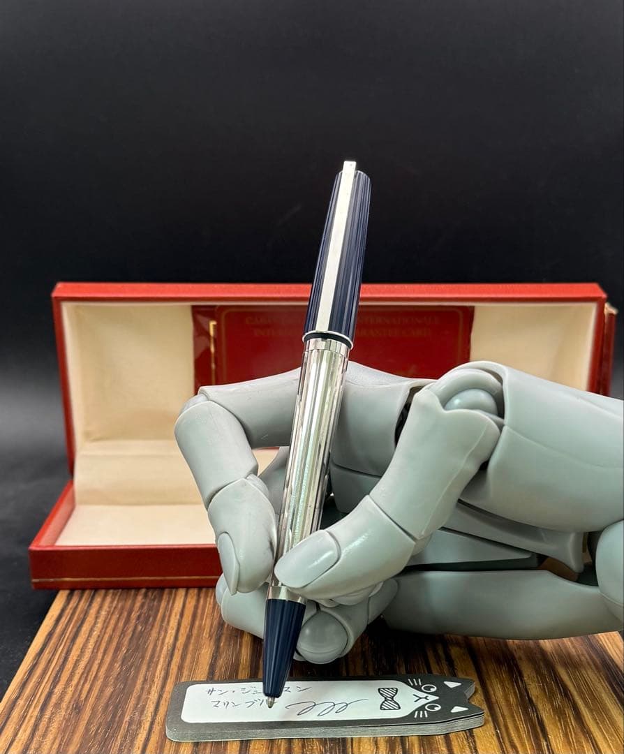 レア S.T DUPONT ボールペン サン・ジェルマン マリンブルー