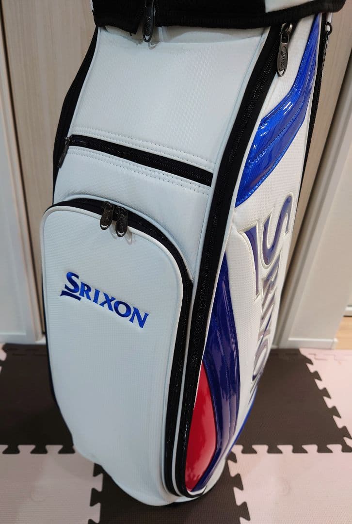 モモちゃん専用　ダンロップ スリクソン キャディ バッグ 白/赤/青