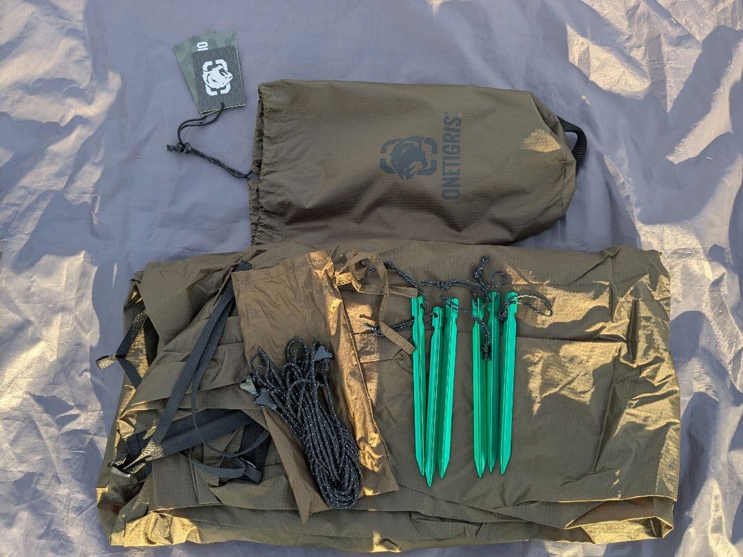 【美品】onetigris CONIFER TC　インナーテント＆グランドシート