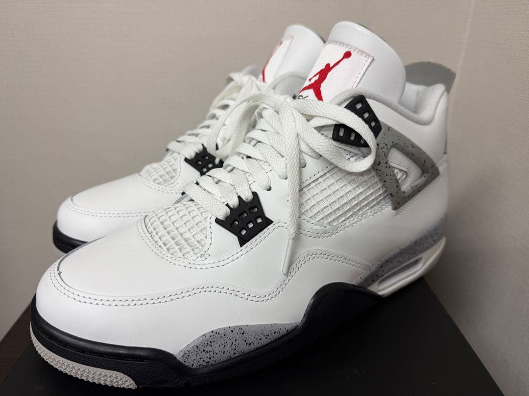 ■ 室内試着のみAIR JORDAN4 OG白灰黒 新品同様US11 29㎝