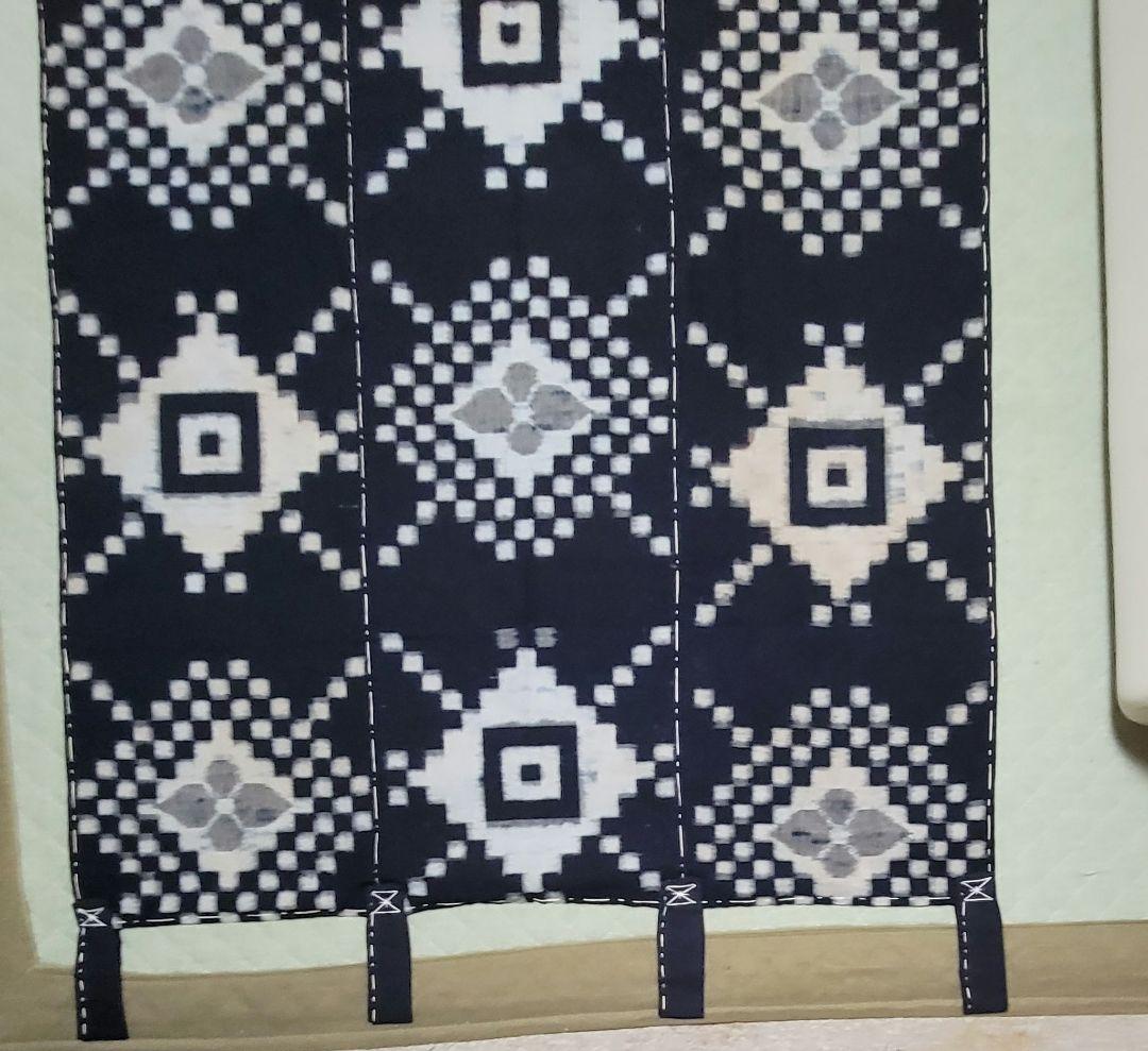 藍染め　古布　木綿　高級手芸品　155 × 98cm　壁掛け　上質　美品