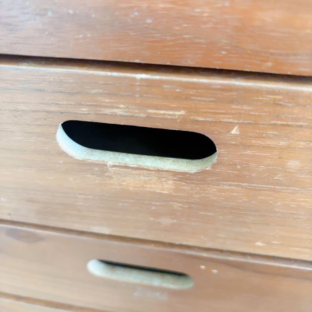 無印良品 スタッキングシェルフ 3×3 ウォルナット収納＋引き出し2個