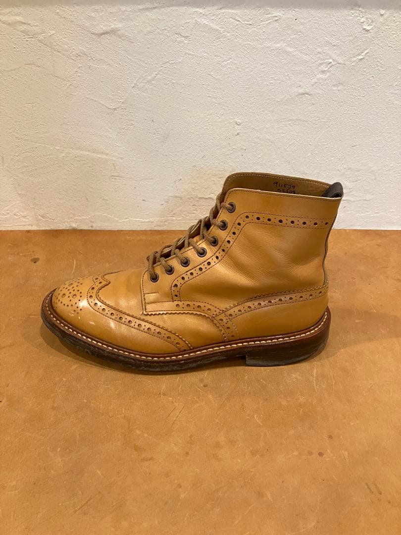 トリッカーズ　カントリーブーツ　エイコーン　UK8