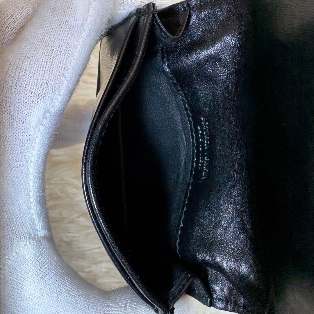 大人気 BOTTEGA VENETA イントレチャート 名刺入れ ブラック