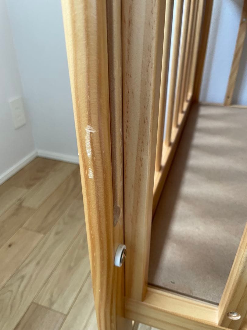 KATOJI ベビーベッド　ハイシート【直接引き取り推奨】札幌近郊