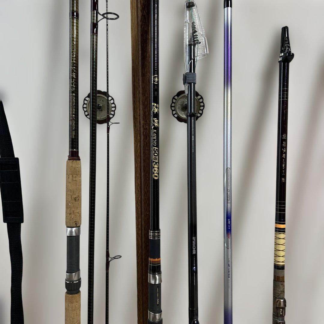 釣竿　磯、波止、船　用　計8点 　　超お買い得です‼️ 再々値下げ‼️