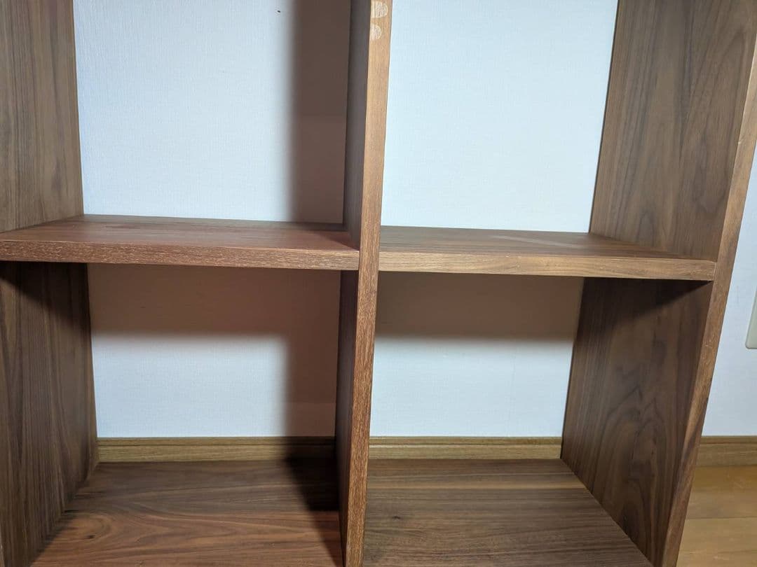 《送料込》無印 スタッキングシェルフ 5×2 木製家具 棚 ラック収納MUJI