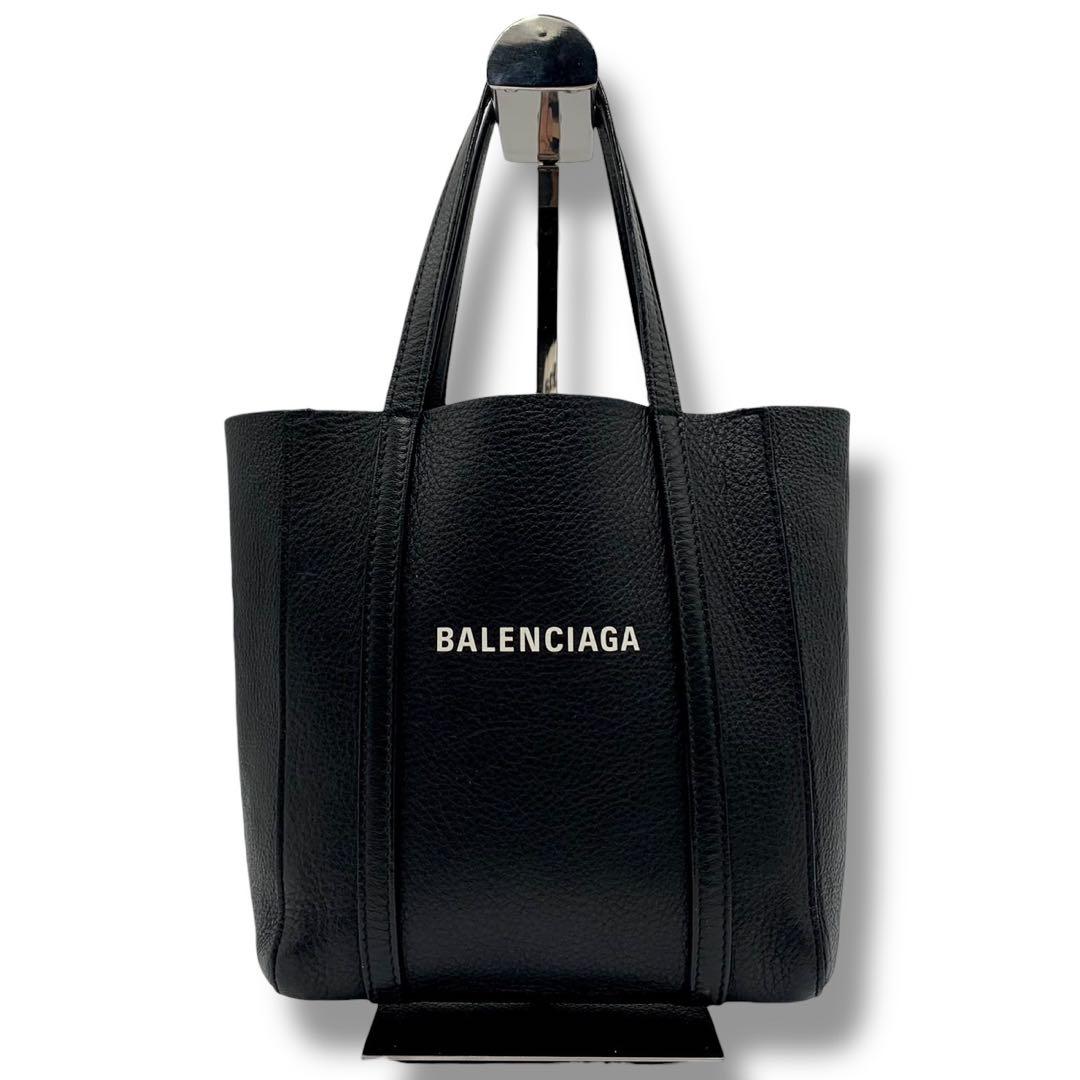 美品✨バレンシアガ エブリデイ 2way トートバッグ ショルダー レザー 黒