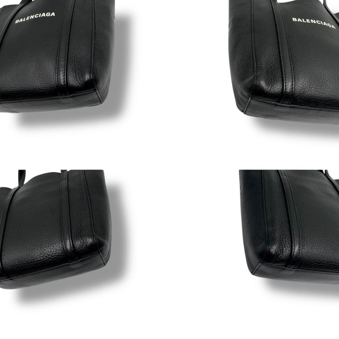 美品✨バレンシアガ エブリデイ 2way トートバッグ ショルダー レザー 黒