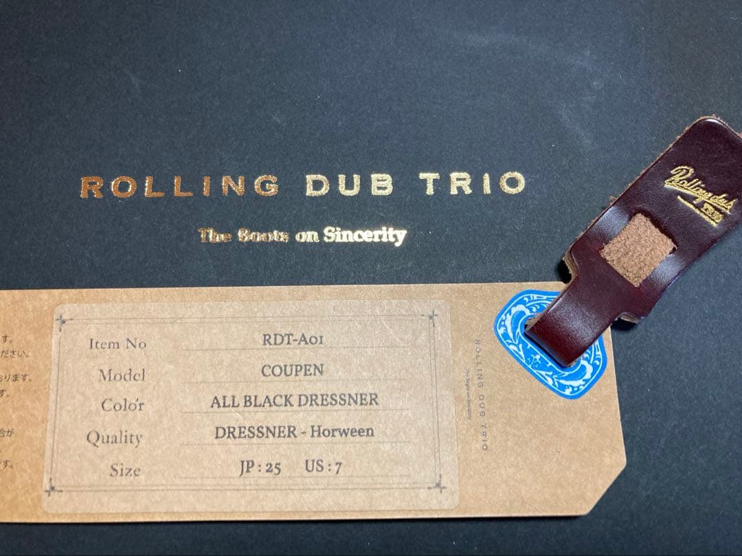 ローリング ダブ トリオ　オール ブラック ドレスナー 7.0