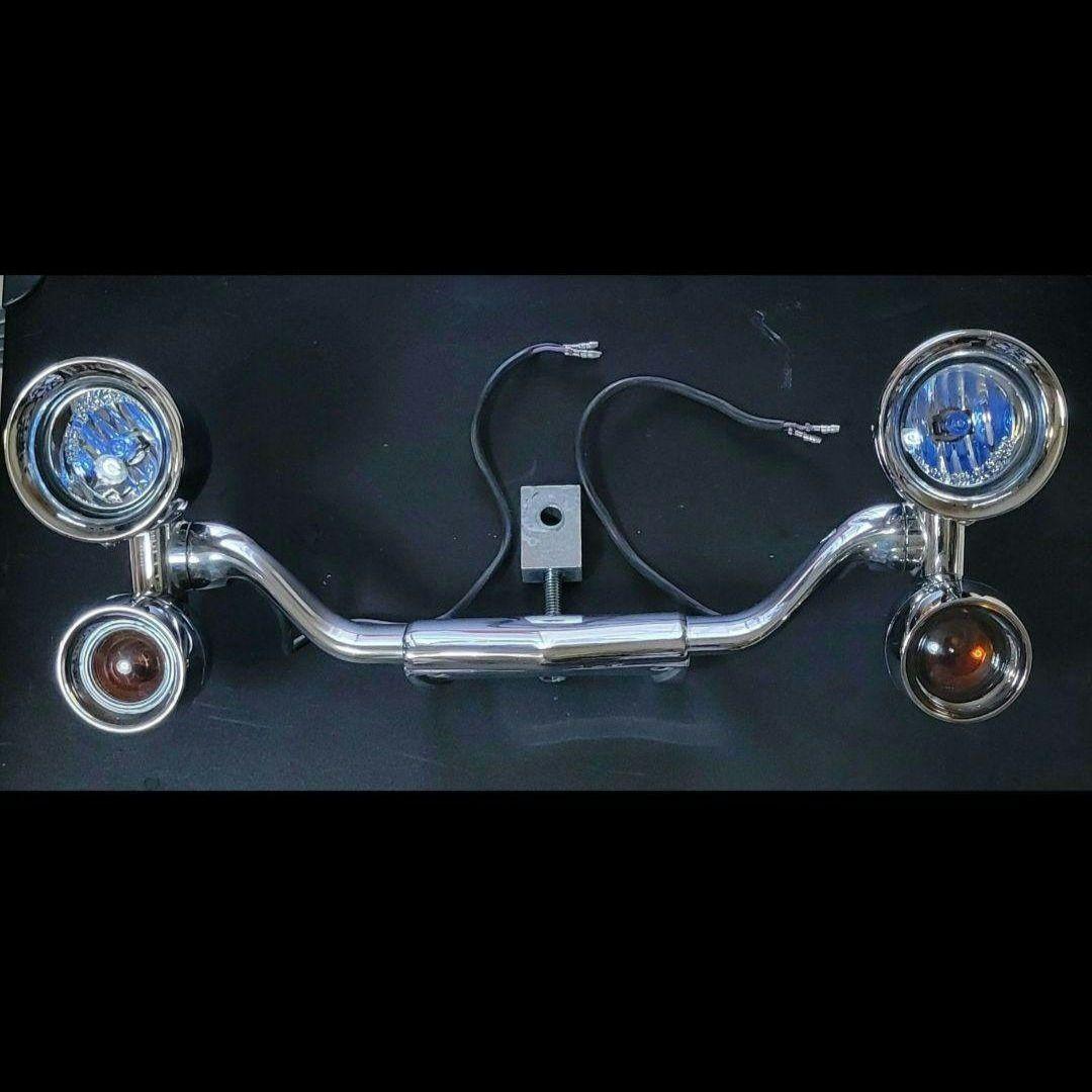 ビートル【クリアキン】フォグランプ　ウィンカーセット　ソフテイル