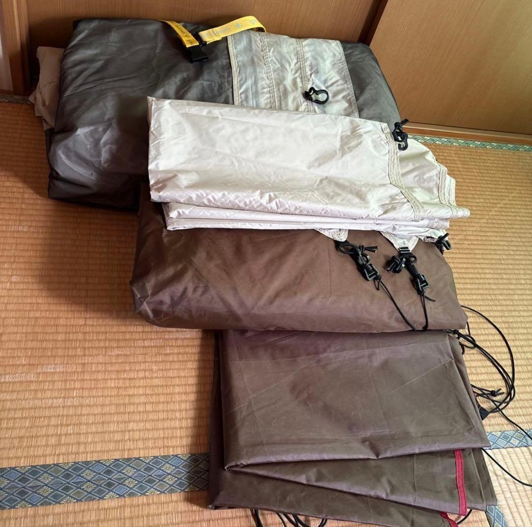 スノーピーク ランドロック アイボリー TP-671IV 別売グランドシート付き