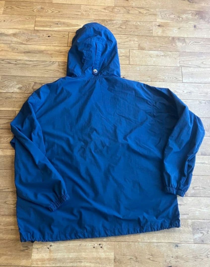 90s コロンビア アノラックパーカー　コットンウッド　　ネイビーL