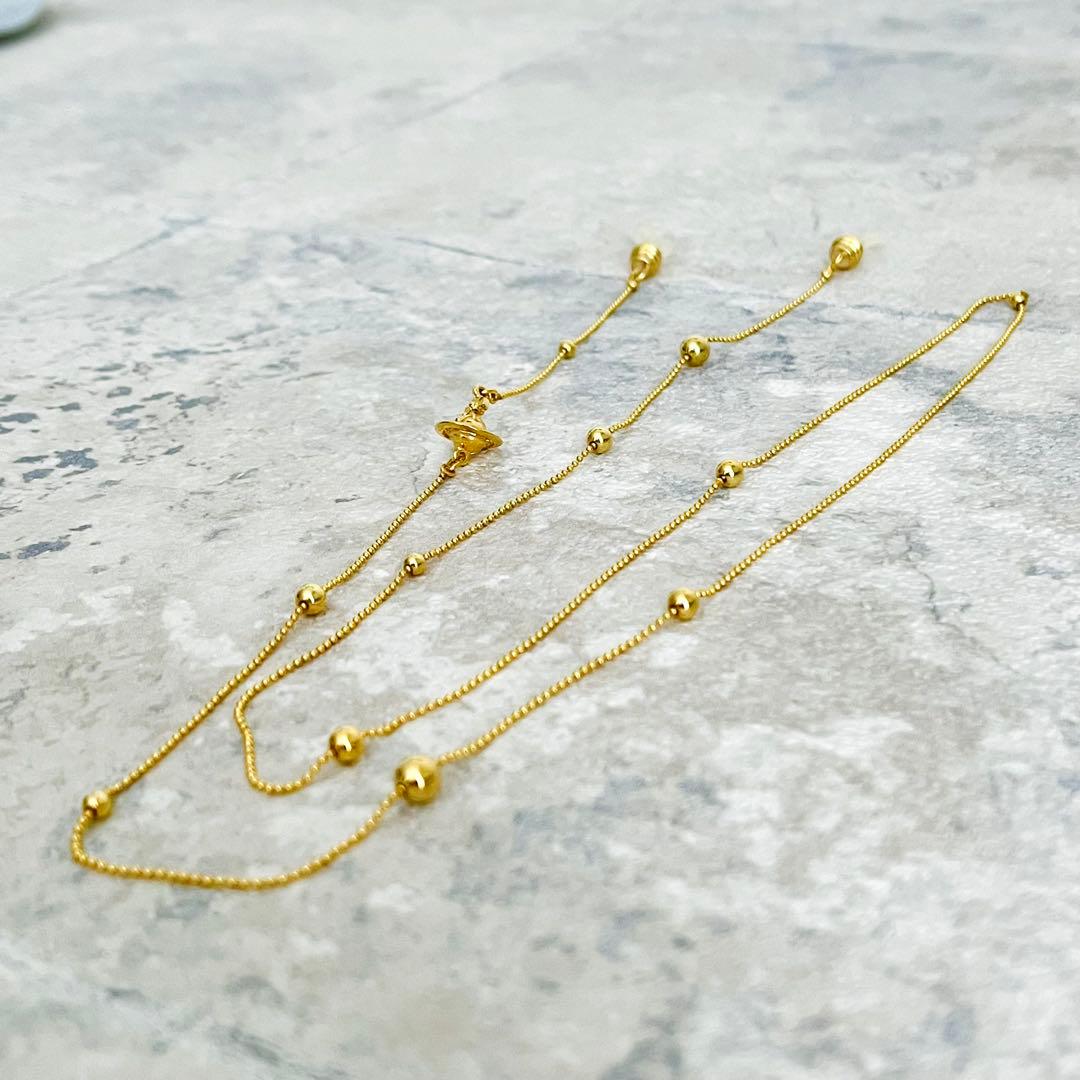 ✨廃盤希少品✨VivienneWestwood メガネチェーン オーブ ゴールド