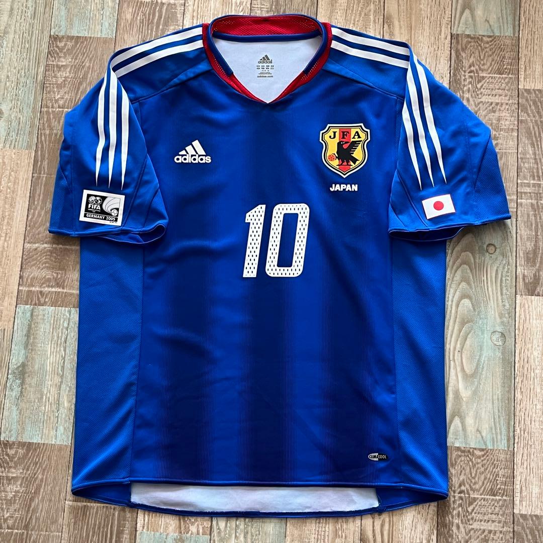 日本代表 横浜FC 中村俊輔 2005コンフェデ杯 ユニフォーム