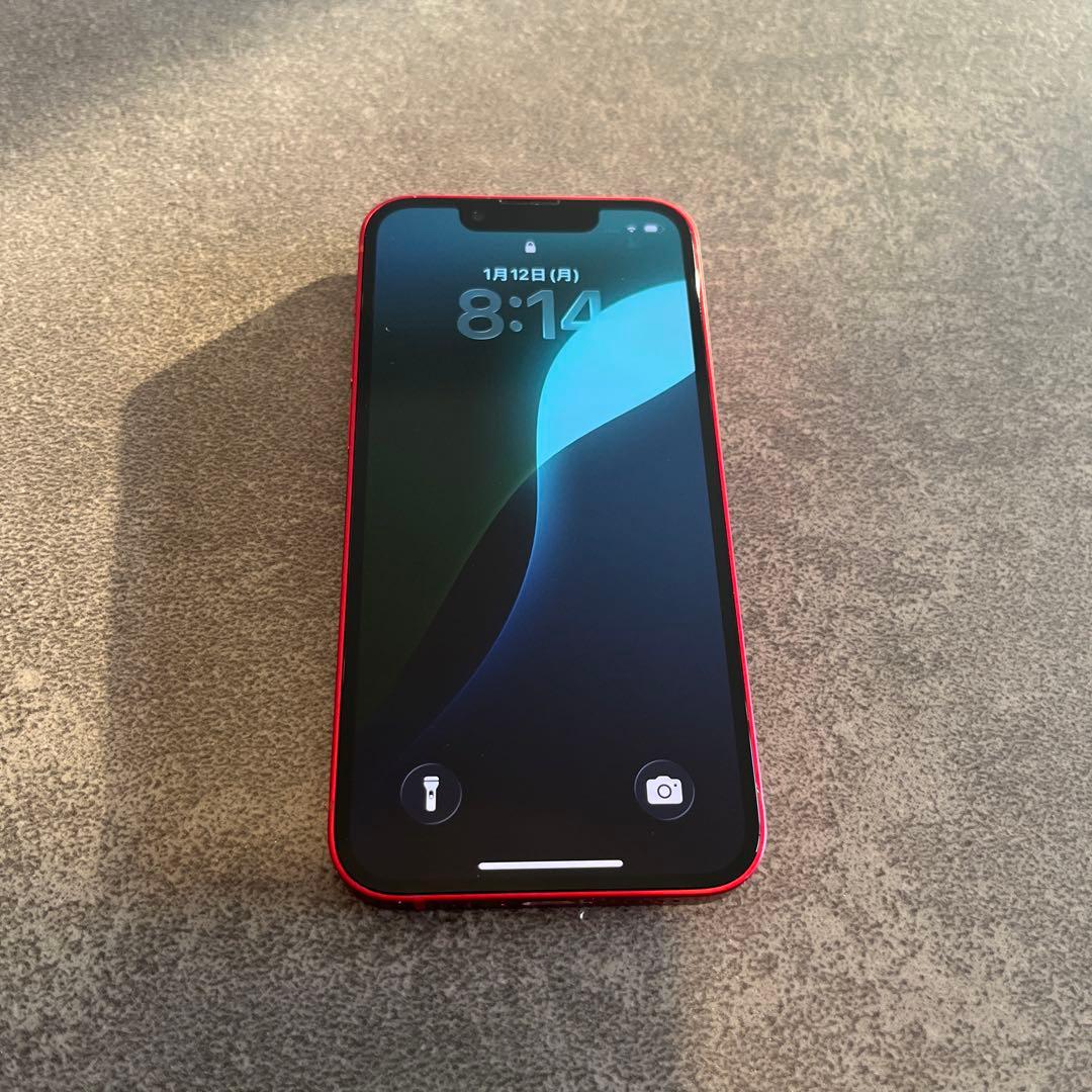 【美品】iPhone13 mini 128GB SIMフリー バッテリー100%