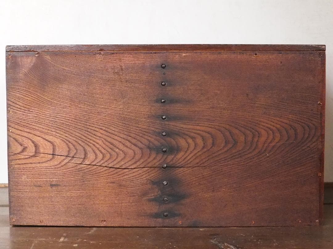 小箪笥 欅 黒柿 小引き出し 小物入れ 骨董 古民家 古家具 民藝