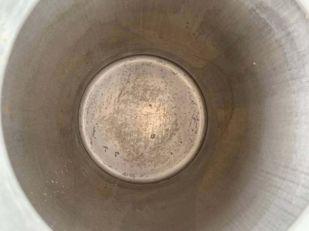 ミキオ様　アンティーク　ミルク缶　ミルクポット　蓋付　古道具