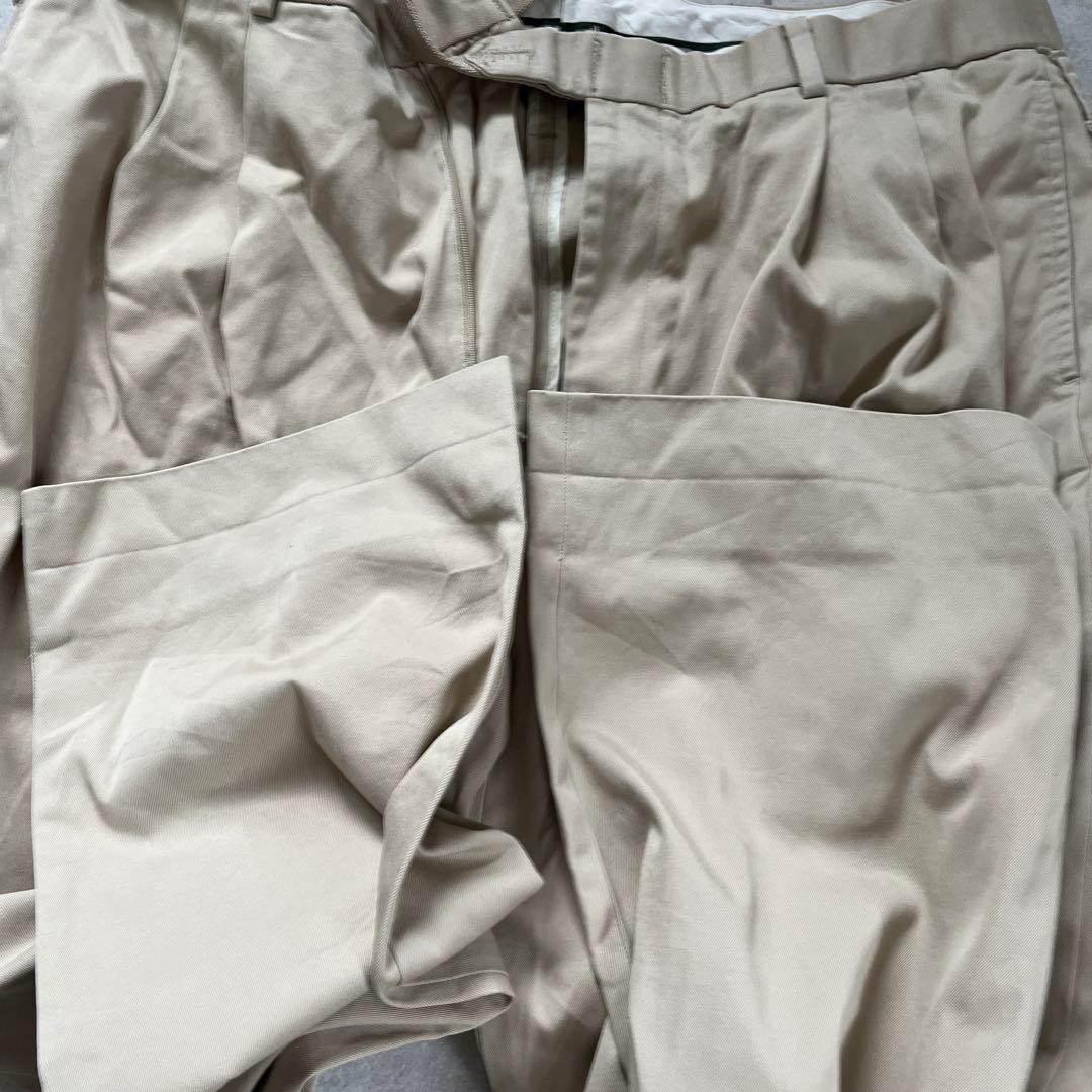 MAISON EUREKA ベージュ ワイドパンツ