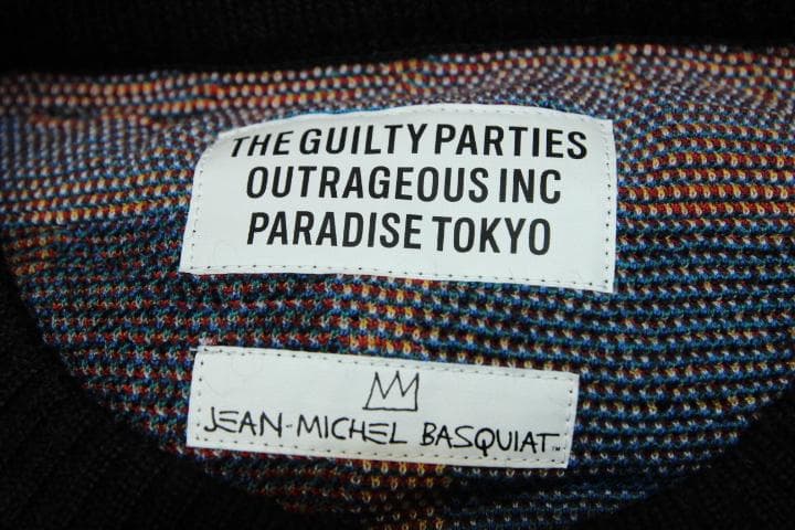 WACKO MARIA ワコマリア バスキア CREW NECK ニット XL